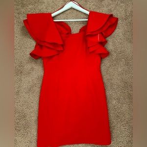 Red cocktail dress NWT